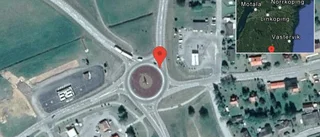 Trasigt lastbil stör trafiken