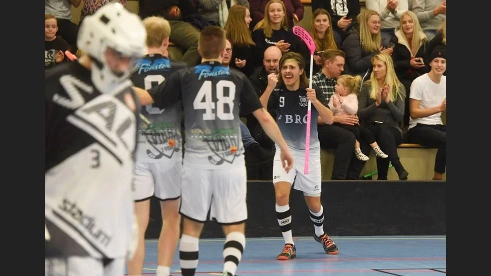 Jonatan Green gjorde mål i gruppfinalen mot Alingsås. 
