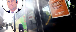 Bussbolaget uppmanar föräldrar: "Skjutsa era barn"