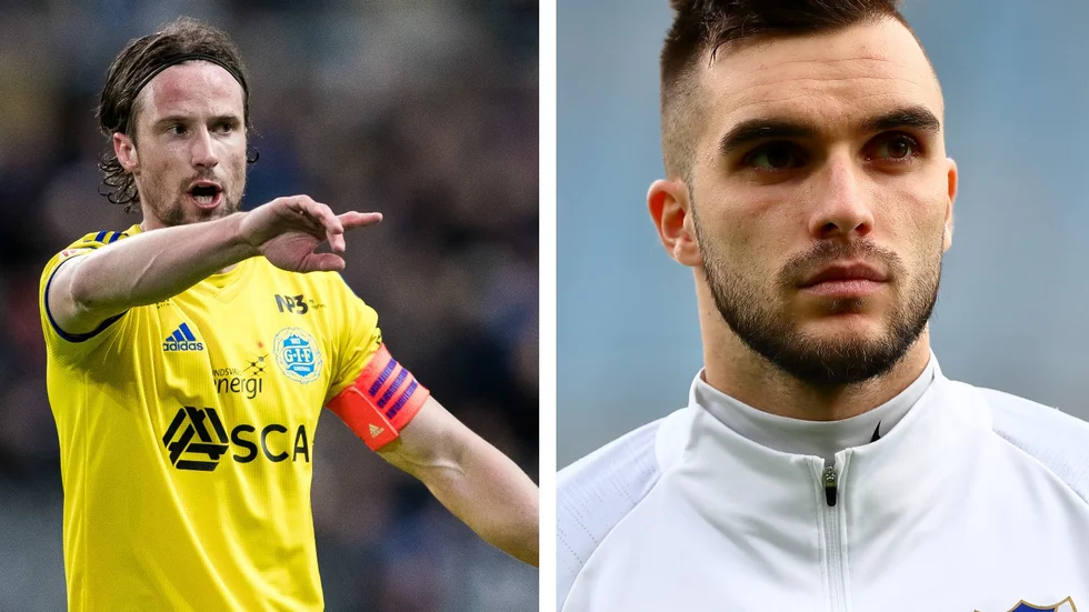 Frågan är hur många minuter Linus Hallenius får spela mot Mjällby? Klart är att det blir noll minuter för Egzon Binaku.