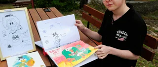 16-åriga Lukas skapade Kalle Ankas nya granne
