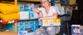 Katthem får vara med och dela på tio ton mat