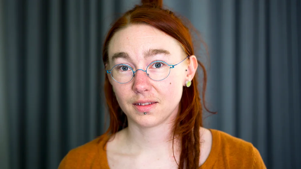 Maja Engström, som jobbar på riksföreningen Frisk och Fri, var 16 år när hon drabbades av en ätstörning. Pressbild.