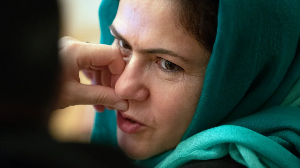 Den afghanska politikern Fawzia Koofi är en av de fyra kvinnor som deltar i helgens samtal i Doha, Qatar. Arkivbild.
