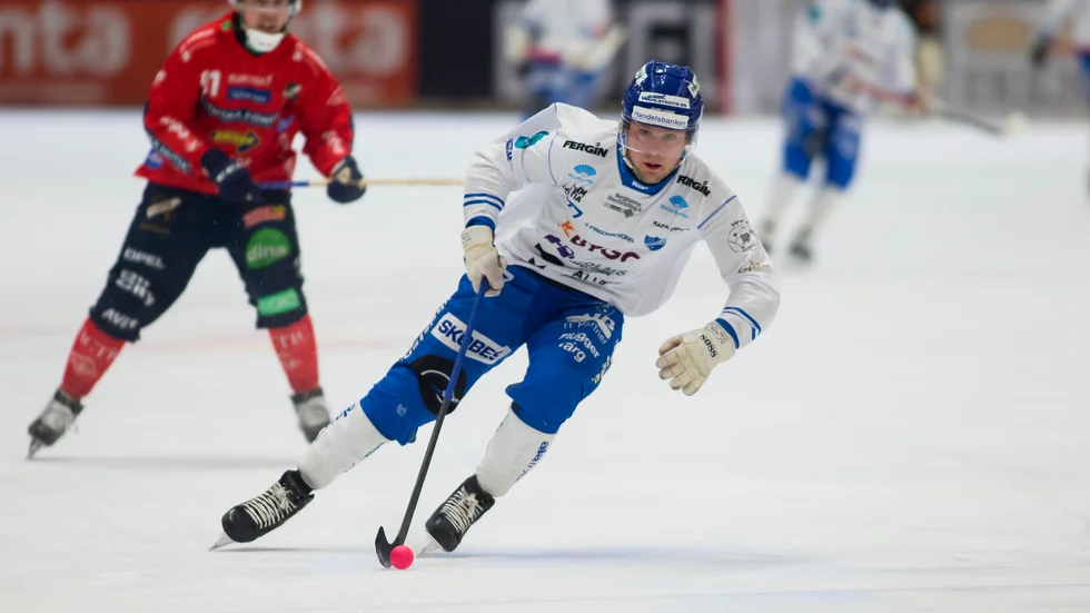 Viktor Hulthammar vallade in IFK:s ledningsmål i den första halvleken. Nuräckte det inte för att IFK skulle få med sig några poäng hem. Men prestationen var det inget fel på.