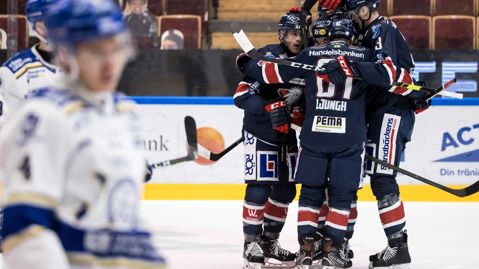 Första målet i Leksand. 