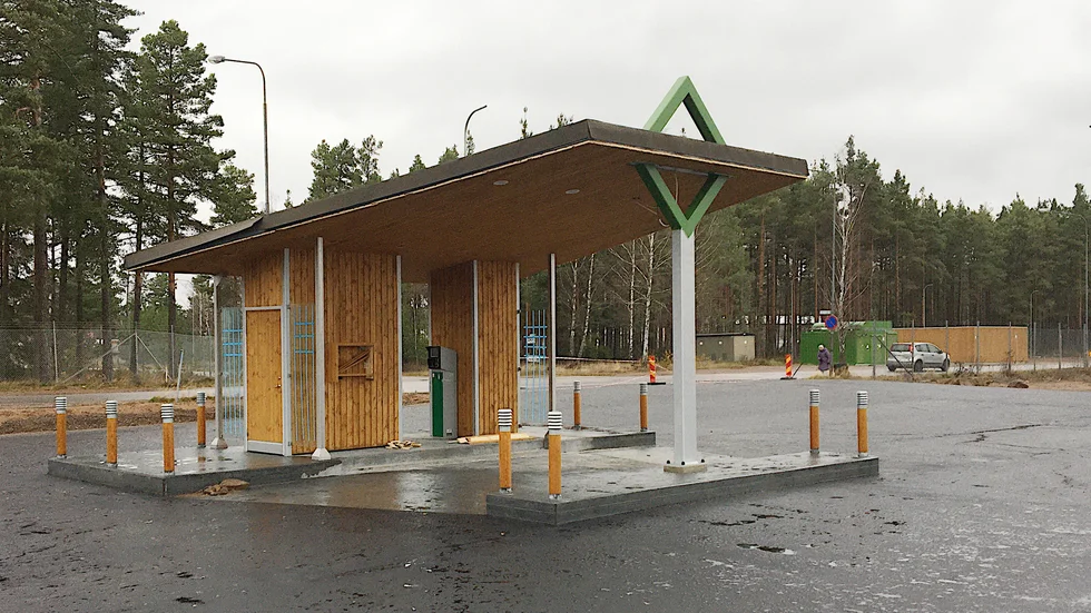 Det börjar se färdigt ut. Det är en del detaljer kvar, men projektledare Tom Birgersson räknar med att vara igång senast till jul.