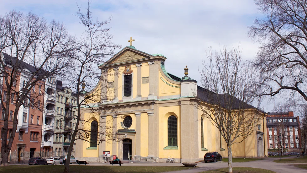 S:t Olai kyrka blir en del av Norrköping Light Festival. Ett budskap om tro, hopp och kärlek projiceras på kyrkobyggnaden.