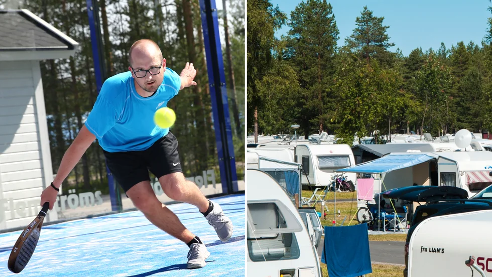 First camp i Karlsvik kommer att bygga två padelbanor för utomhusspel. Banorna ska stå klara redan i sommar om allt går enligt plan.