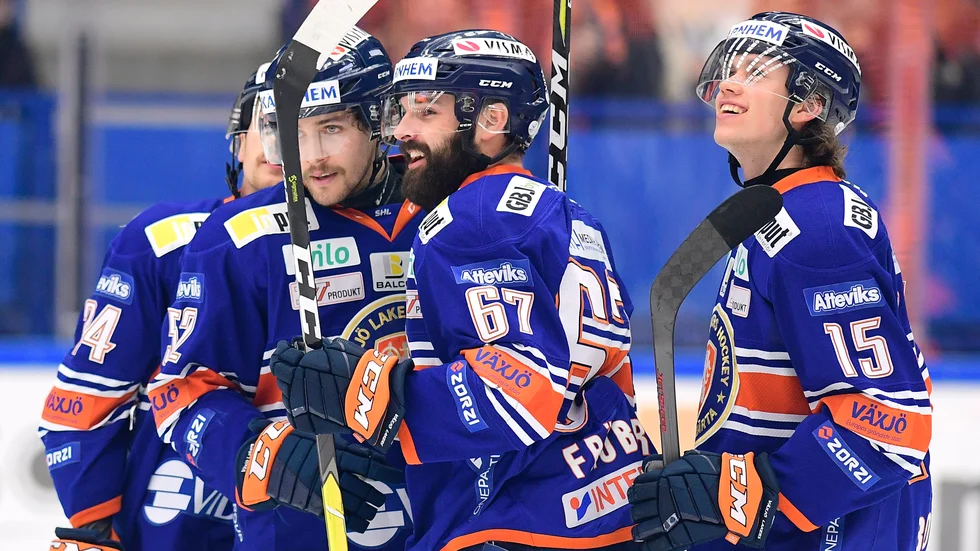 Växjö utklassade Brynäs på hemmais. Arkivbild.