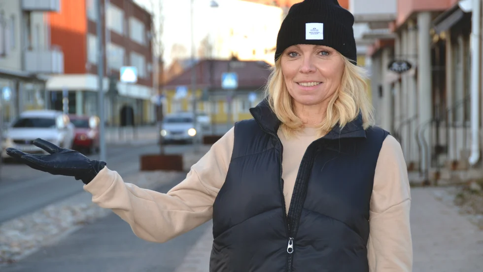 "Det är svårt för många under coronapandemin, men det är i grunden en bra handel i Kalix, det finns så många företag som har det bra. Nu tar vi tag i det här med att utveckla centrum, tillsammans" säger Ulrica Kask.