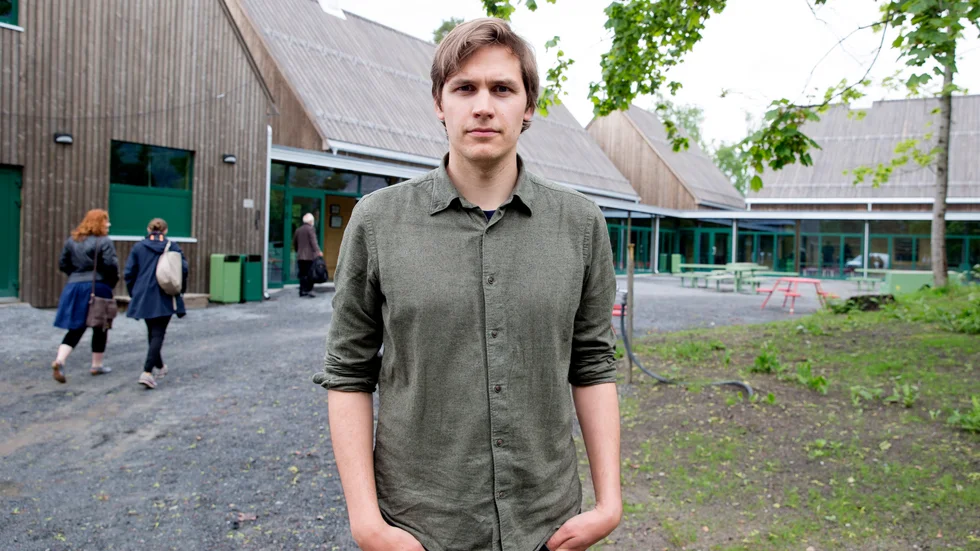 Jørgen Watne Frydnes tog över ledningen av arbetet på Utøya efter terrordådet 2011. Nu väljs han in i Nobelkommittén. Arkivbild från Utøya 2016.