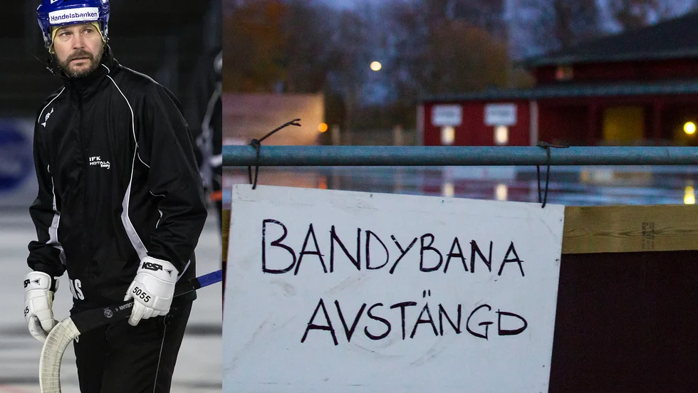 Veckans värmebölja klarade isen på K-bygg arena inte av. IFK-tränaren Mattias Sjöholm hoppas nu kunna spela söndagens genrep mot Frillesås på annan ort.