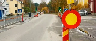 E4-bygget: Förvånande trafiklösning av Trafikverket