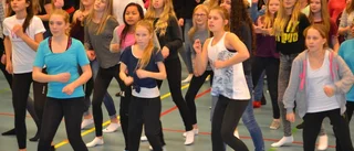 Dansuppvisning inför jul