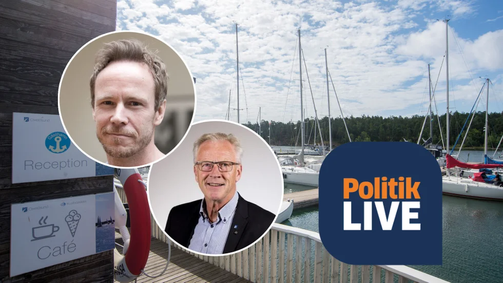 Linus Fogel (S) och Dag Bergentoft (M) fick svara på läsarnas frågor.