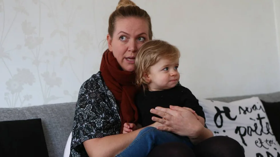 Provanställd. Therése Michanek är provanställd och har svårt att vara borta från jobbet.