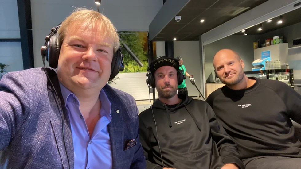 We are padels hallchef i Motala Joel Moberg och WAP:s regionansvarige Robert Emilsson, som också bor i Motala, gästar veckans avsnitt av lokala podden Sportsnack.