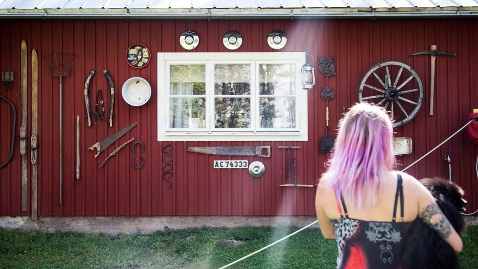 Sara Elvelin har samlat på grejer sedan hon var liten.