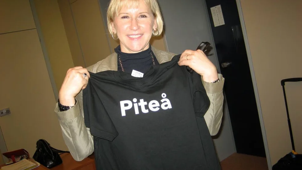 Margot Wallström föreslogs en gång att bli Årets mentala Pitebo och nu kommer hon till Stora Nolia. (Arkibild).