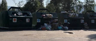 Sopstationerna ska tömmas