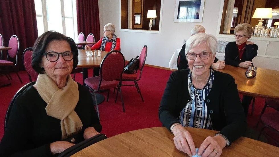 “Lucia är högtid och vackert”, svarade Barbro Alm-Ögren och Gunvor Waara.