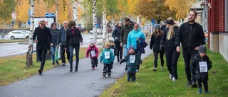 Axel flög fram med mammas hjälp