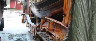 Misstänkt anlagd brand vid Pite havsbad
