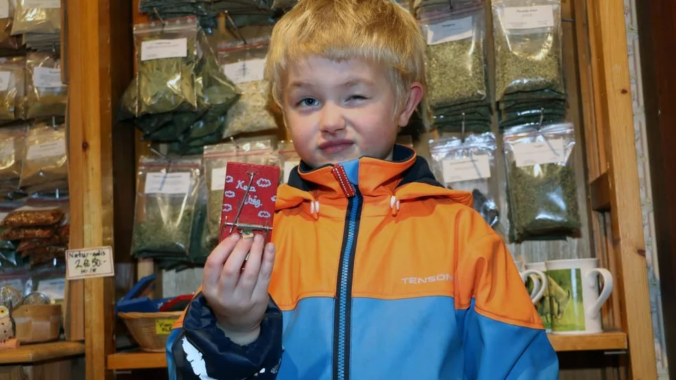 Edvin Öhman Södersten,5, köpte råttfälla hos Alterhedens rabarberi.