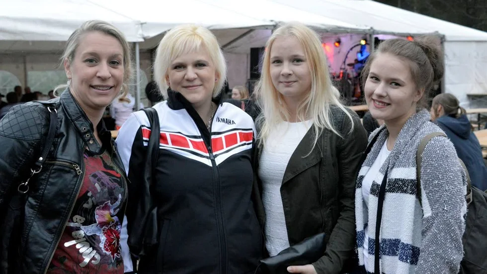 Klart man går ut när något händer, menar Anita Gebhard, Tea Wännman, Pihla och Piita Lehtinen.