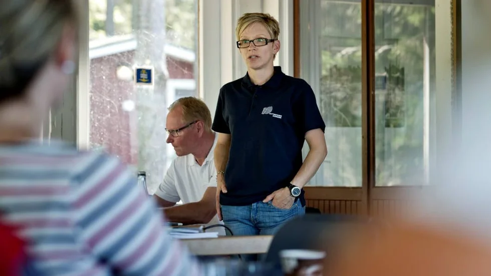 Tina Nilsson, samordnare för Bottenvikens skärgård, uppskattade seminariet. ”Det är bra att vi som har olika uppdrag och bakgrund träffas och diskuterar skärgårdsfrågor”, säger hon.