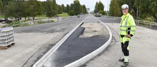 Kamp mot klockan i bygget av nya vägbron – så ser tidsplanen ut: ”Återstår en hel del”