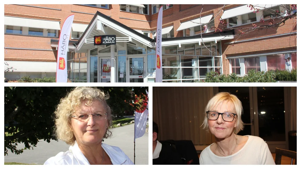 Björn Green (M) säger att deras parti inte vill göra några satsningar som kommunen inte har råd med och att de vill sänka skatten i Håbo som i dag ligger på 21,09 kr per intjänad hundralapp. Charlotta Bjälkebring Carlsson (V) och Anna Söder Rytterholm, MP (på bilden) kan i stället tänka sig att höja skatten om det blir nödvändigt.