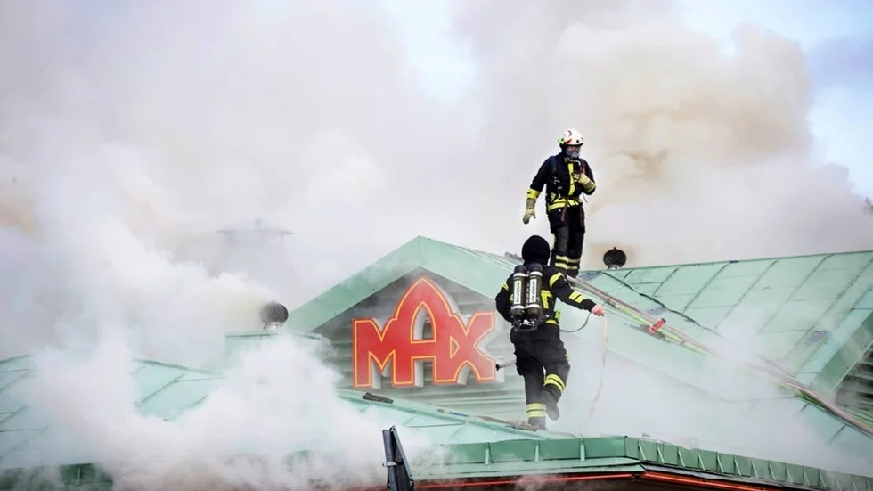 I september totalförstördes hamburgerrestaurangen Max i en häftig brand. (Arkivbild)