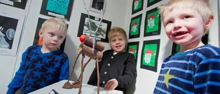 Pepparkaksvernissage för Öjebyns förskolor
