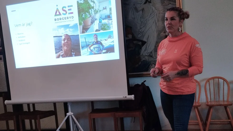 Åse Borgeryd inspirerade åhörarna med rubriken "Att skapa ett rikt liv – hur svårt kan det va".