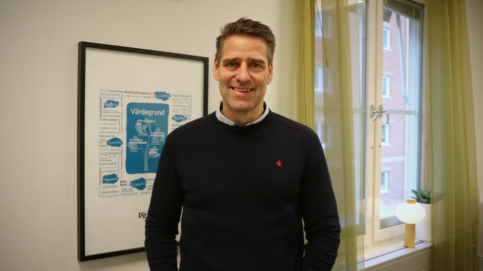 "Vi har tagit ett beslut att vi kommer att förlänga möjligheten att aktivera sig till sista november 2023", säger Nicklas Öhman, marknadschef på Pitebo. (Arkivbild)