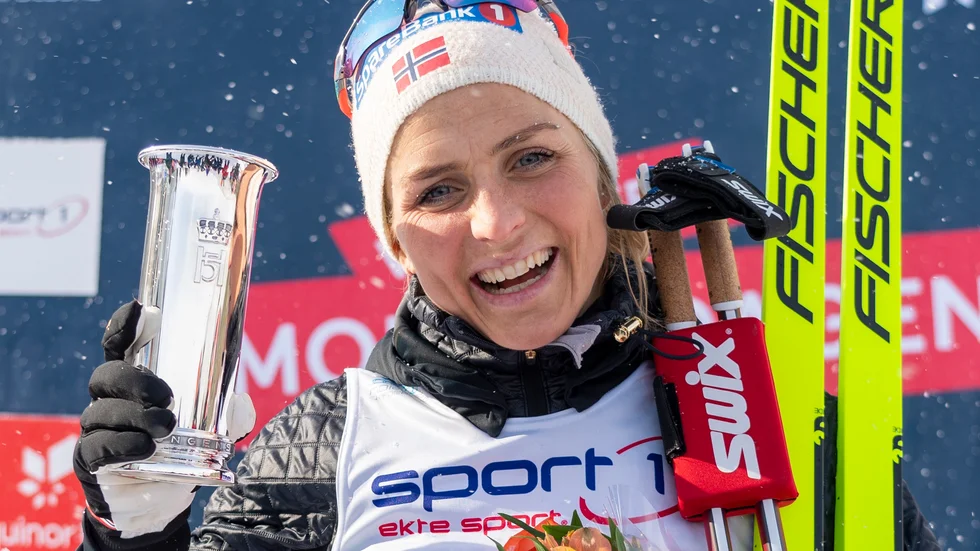 Therese Johaug var som bäst i slutet av sin karriär, då hon vägde som mest. Arkivbild.