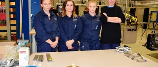 Mycket att testa för besökarna på öppet hus
