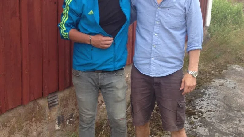 Författarna. Philip Lalader och Jonas Qvarsebo.
Foto: Privat