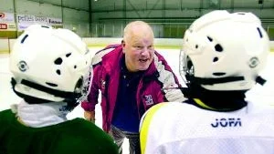 Hästen Hockeys Göran "Tjorven" Lindqvist tänker kämpa för att Norrköping ska få behålla hockeygymnasiet.
ARKIVFOTO: JANNE FORSBY