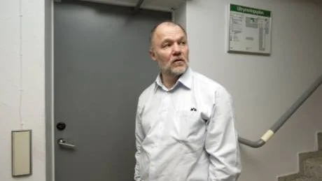 Fabrikschefen på Fiskeby Hans Hagdal ser allvarligt på de höga elpriserna.