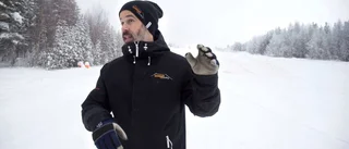 Årets snöpark blir större än vanligt