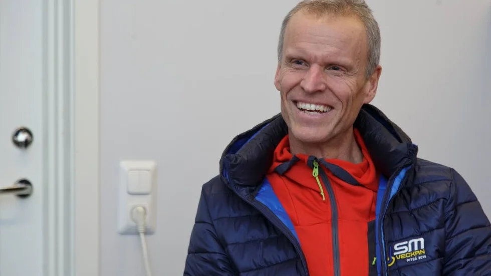 Projektledare. Per Lenndin är glad över att finansieringen säkras. Nu hoppas han på positivt beskedfrån Riksidrottsförbundet.