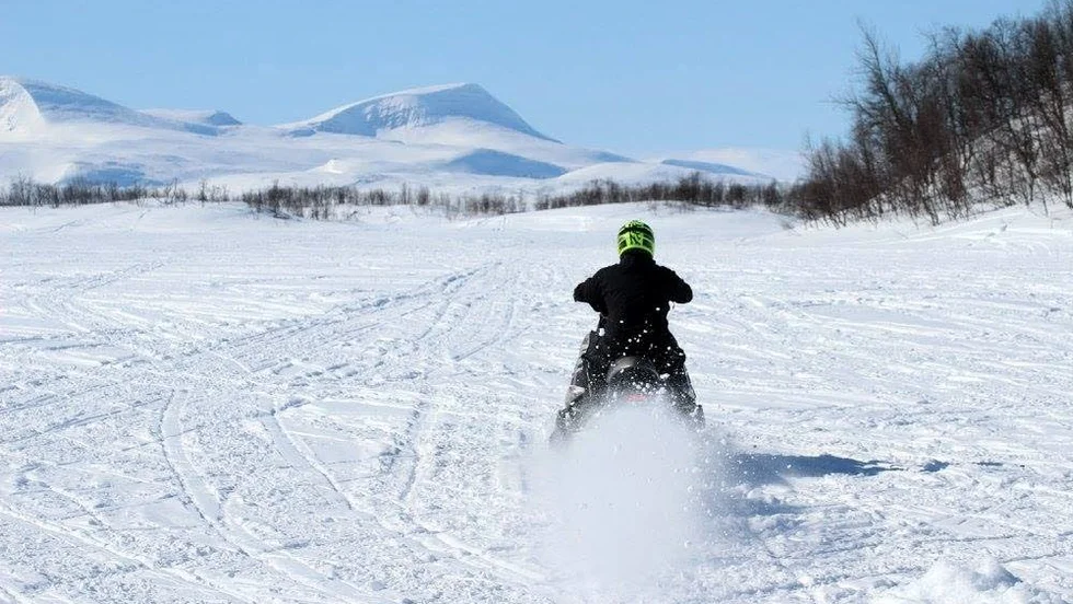 SKOTER. Skotersäsongen närmar sig med stormsteg. Norrbotten är inte helt oväntat det skotertätaste länet med 71 436 registrerade snöskotrar. (Arkivbild)