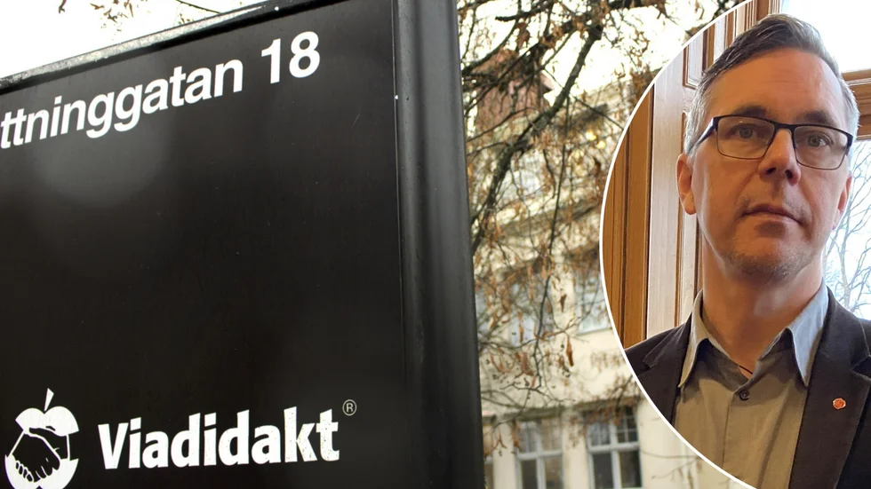 Den styrande majoritetens förhoppning är att en omorganisation av Viadidakts verksamhet ska göra att fler kommer i arbete eller börjar studera. På bilden syns Johan Söderberg (S). 