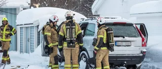 Bilbrand i Öjebyn