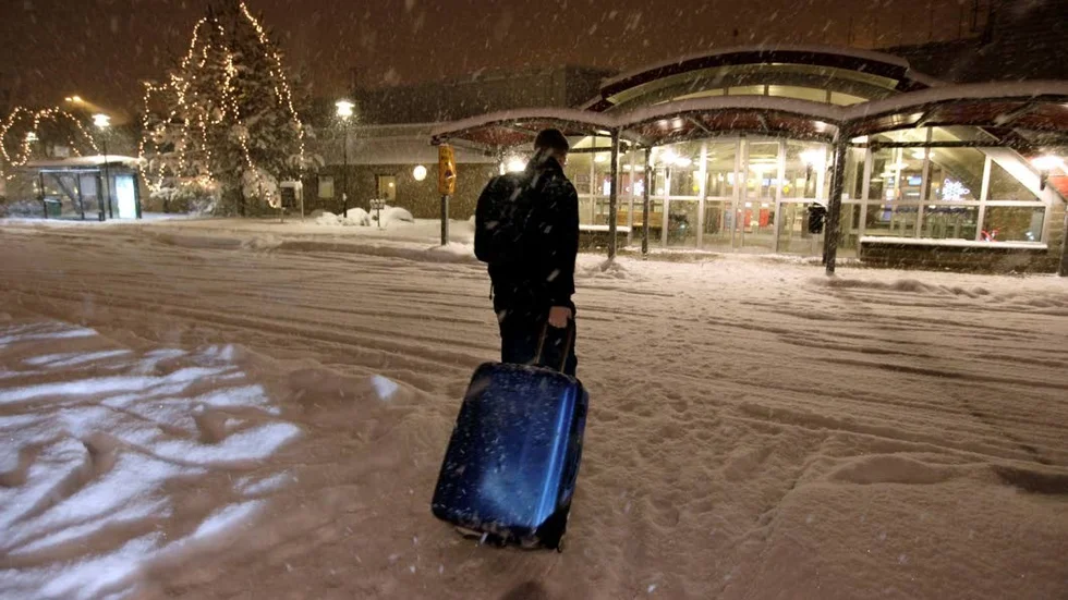 FLYGRESOR. Över 1,2 miljoner resenärer flög till och från Luleå Airport under 2017. Nytt rekord, även om andra halvåret utgjorde en dipp jämfört med samma tid 2016. (Arkivbild).