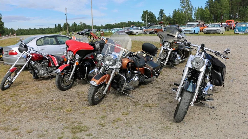 MC Det ställdes ut en del motorcyklar också.