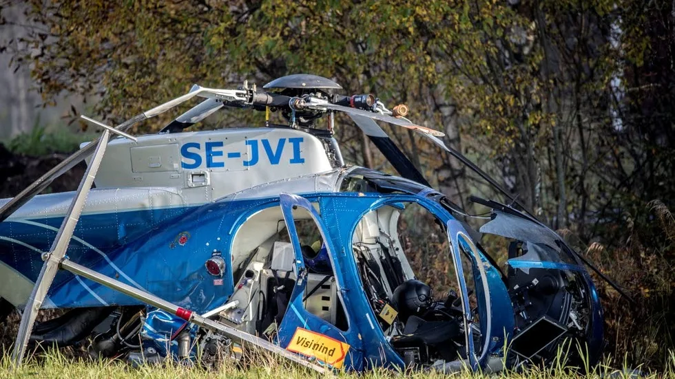 Helikoptern i fråga var 37 år gammal av modellen Hughes 369D och saknade en svart låda. (Arkivbild)